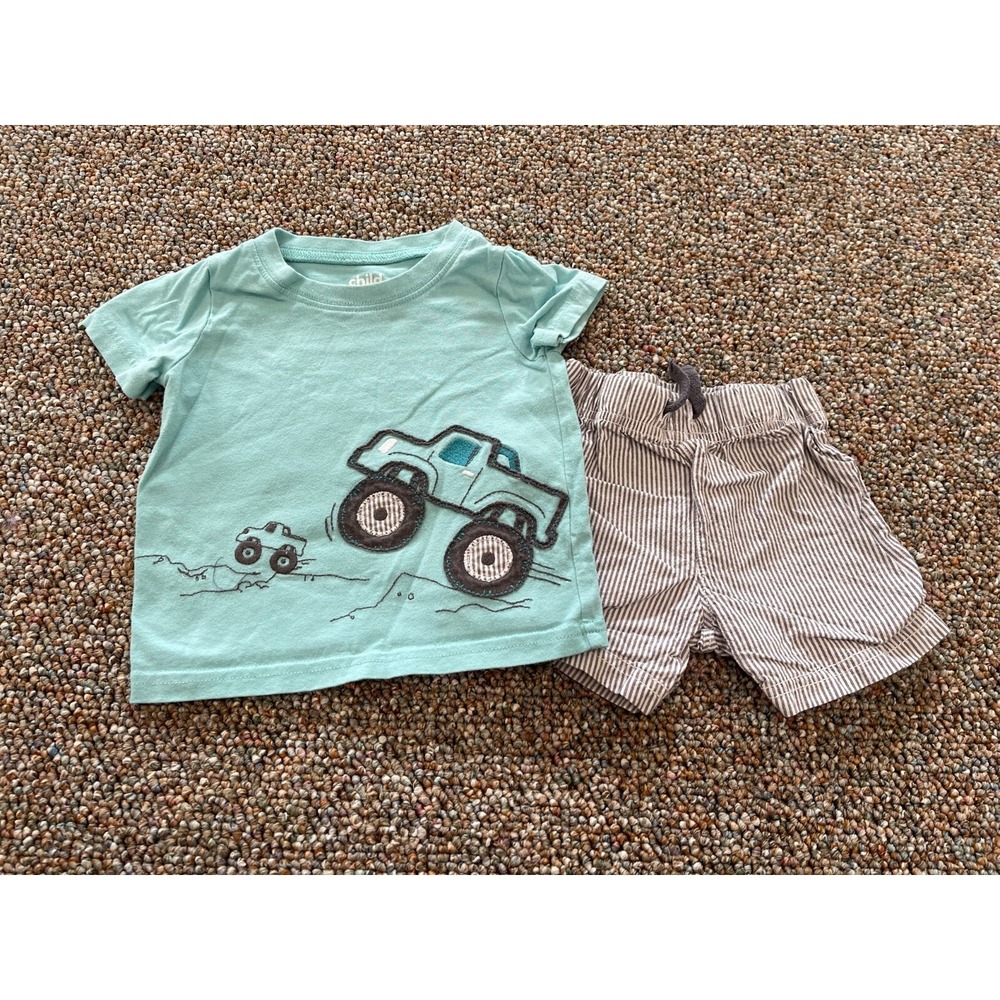 Carter's Child of Mine Boys‎ Monster Truck Outfit 6-9M